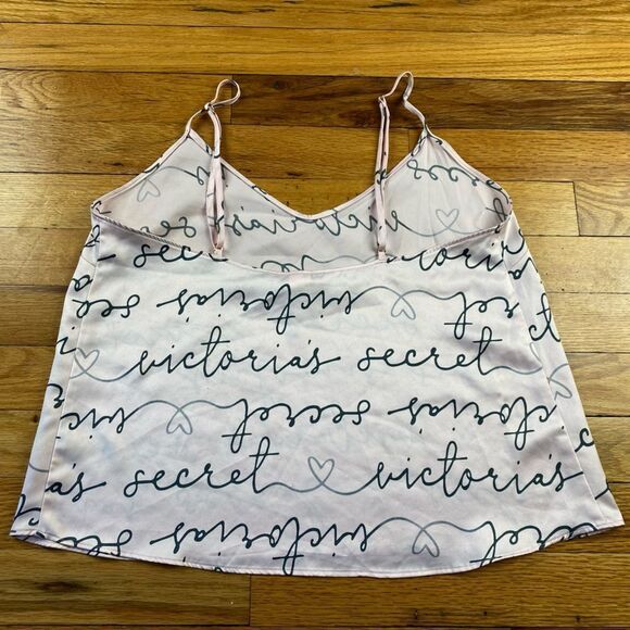 🪦 Victorias Secret Silky Top Size SP Light Pink - Picture 3 of 7